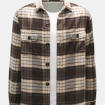OVERSHIRT camicia a quadri uomo 04651/ A TRIP IN A BAG