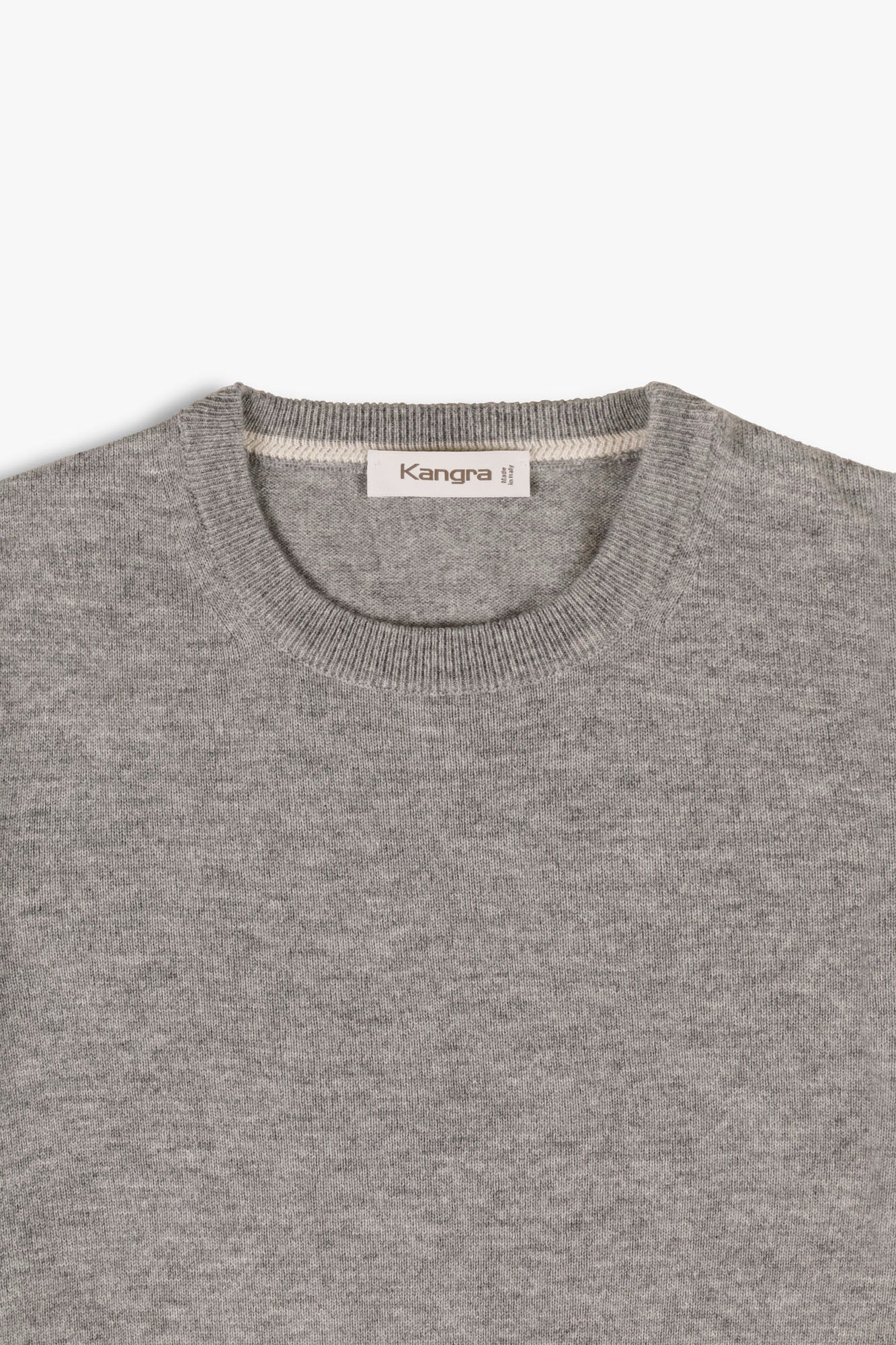 Maglia Girocollo in Lana e Cashmere uomo Kangra