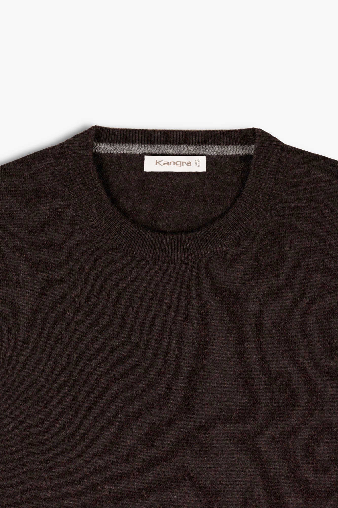 Maglia Girocollo in Lana e Cashmere uomo Kangra