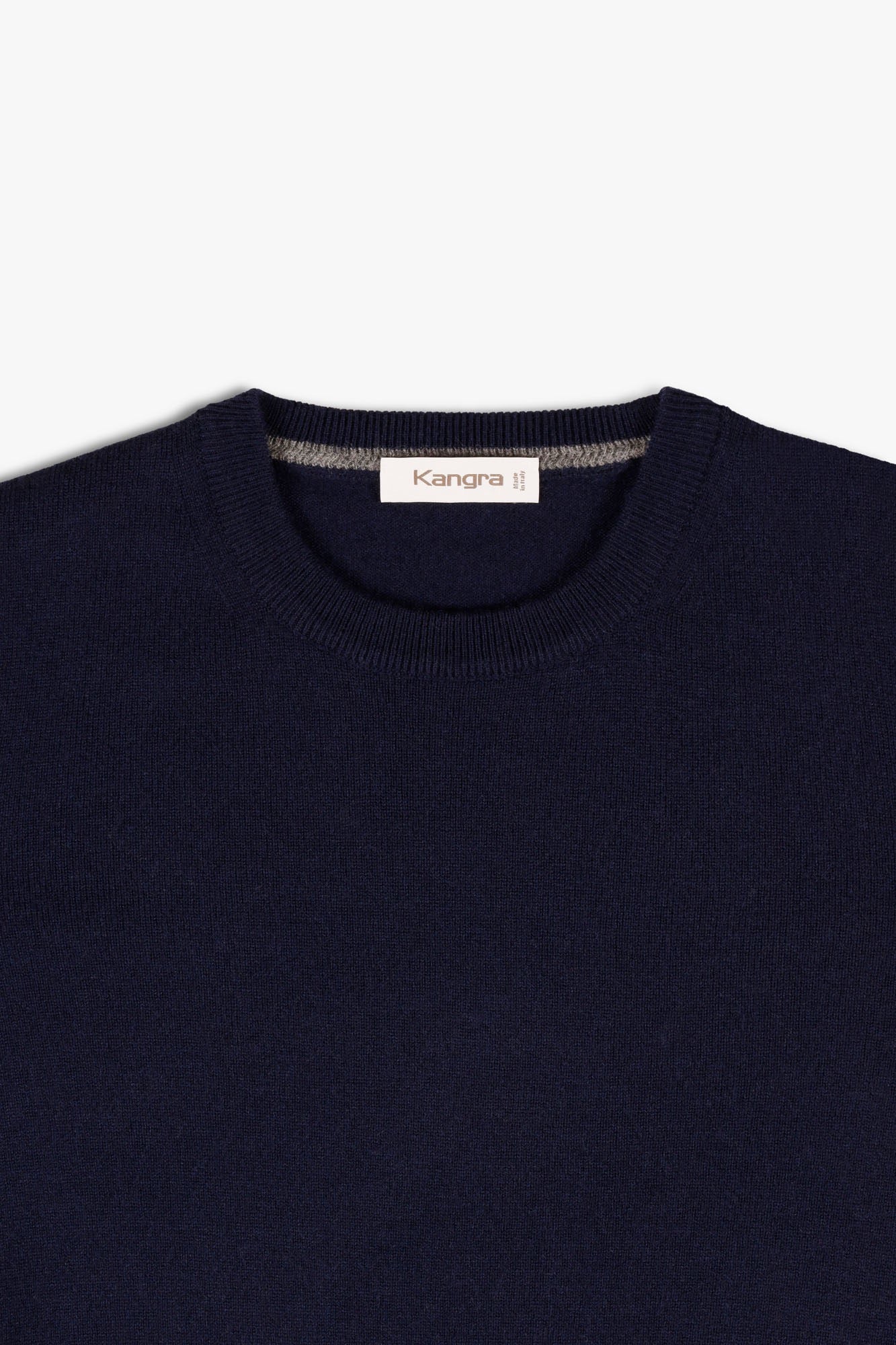 Maglia Girocollo in Lana e Cashmere uomo Kangra