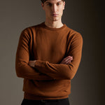 Maglia Girocollo in Lana e Cashmere uomo Kangra