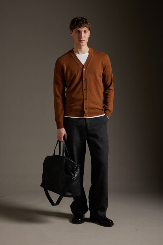 Cardigan con bottoni uomo Kangra