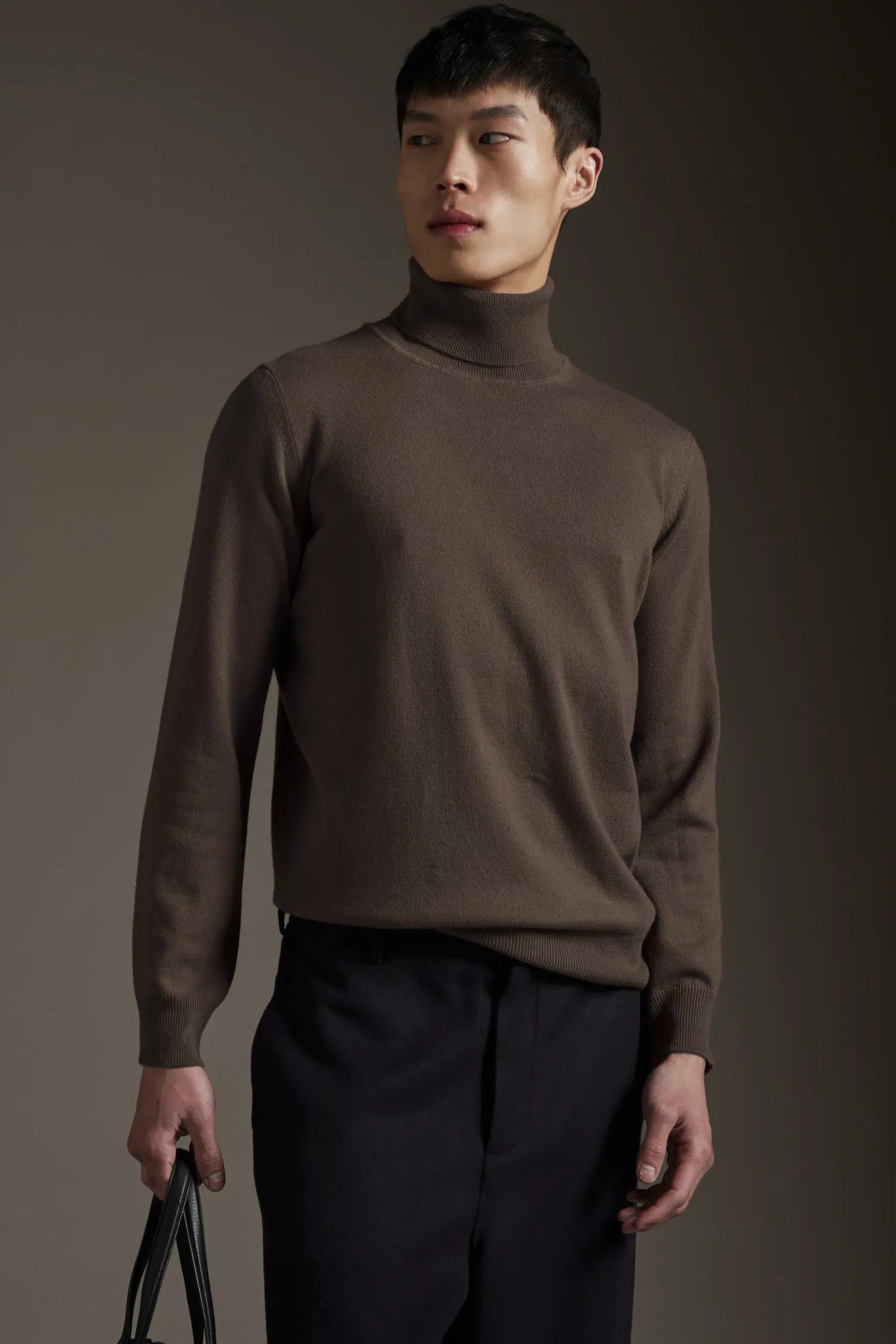 Dolcevita in lana e cashmere uomo Kangra