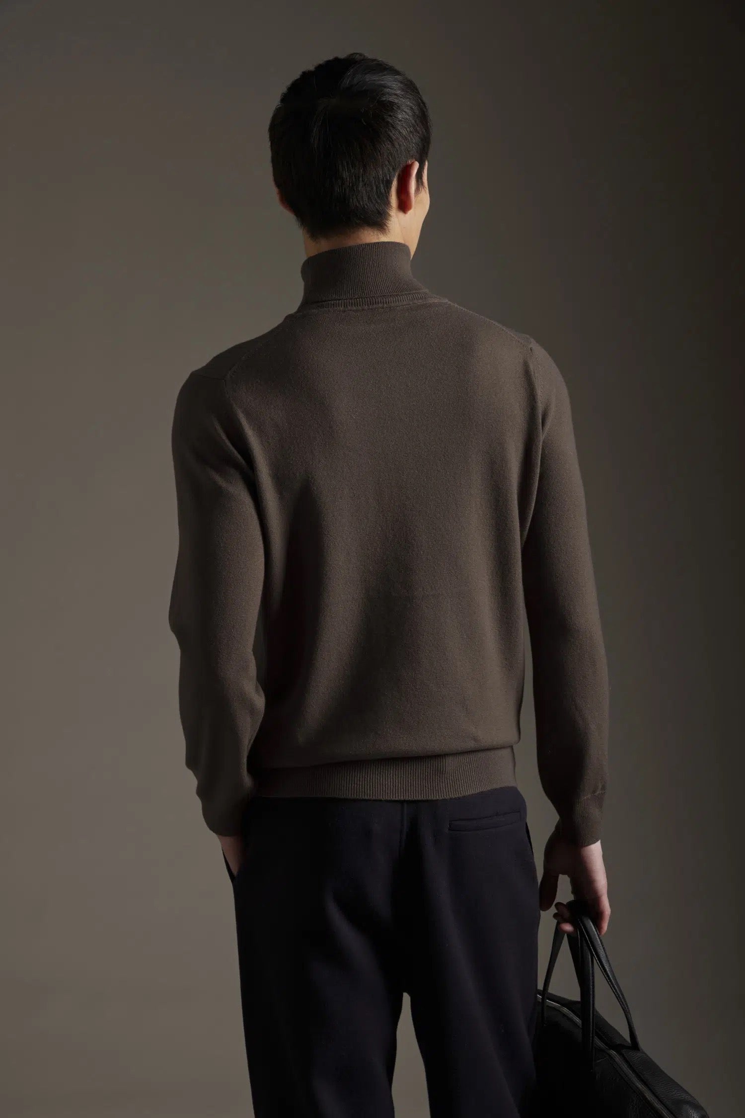 Dolcevita in lana e cashmere uomo Kangra